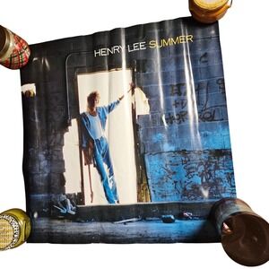 Henry Lee Summer Henry Lee Summer Vintage 1988 Promo Album Poster 23x23 CBS Rock